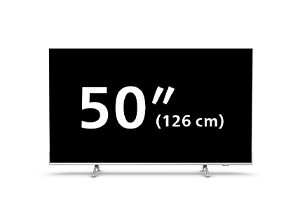 &Tau;&eta;&lambda;&epsilon;ό&rho;&alpha;&sigma;&eta; Android TV 4K UHD LED &sigma;&epsilon;&iota;&rho;ά&sigmaf; Philips the one 50 &iota;&nu;&tau;&sigma;ώ&nu;